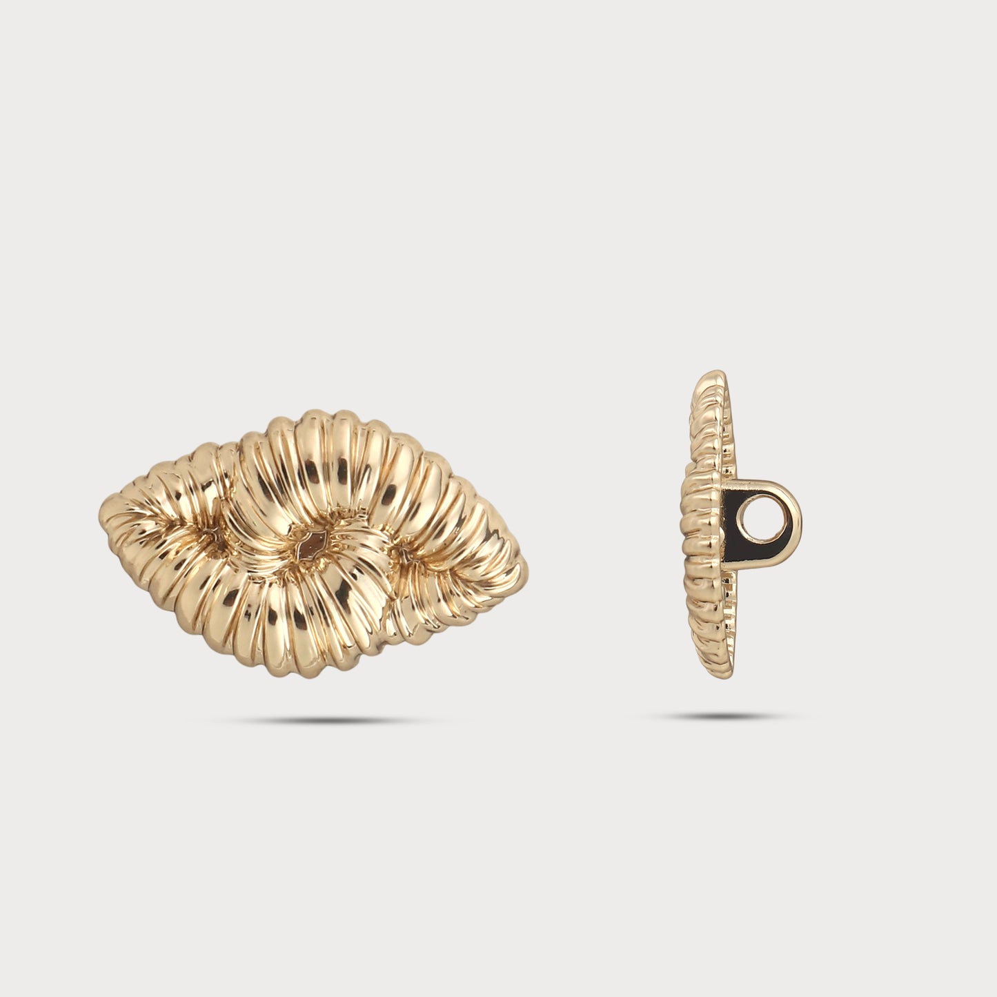 High-Quality Gold Metal Button