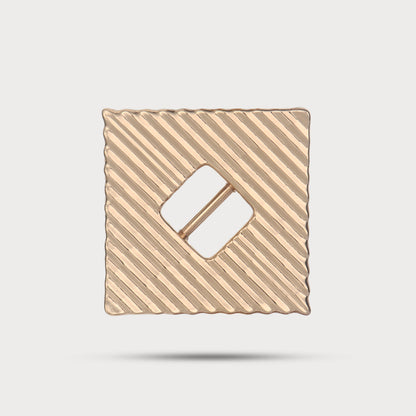 Runway Edition Square Textured Buckle