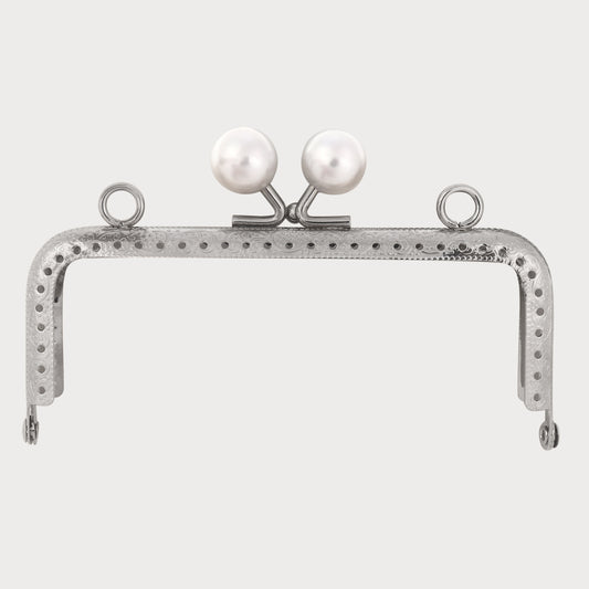 Silver Pearl Bag Handles Collection
