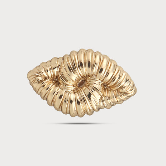 High-Quality Gold Metal Button