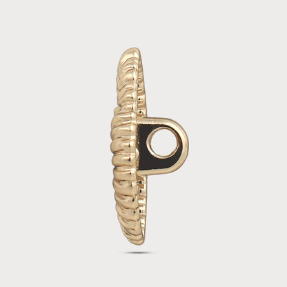 High-Quality Gold Metal Button