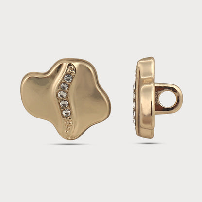 High-Fashion Designer Button