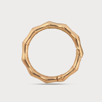 Designer Textured Metal Open & Close Ring