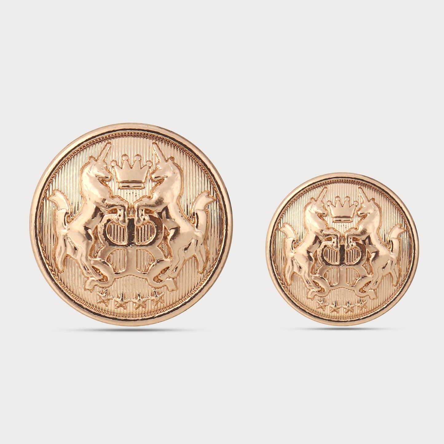 Exquisite Crafted Metal Buttons
