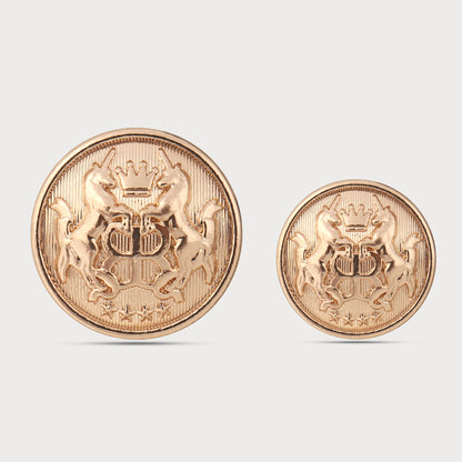 Exquisite Crafted Metal Buttons