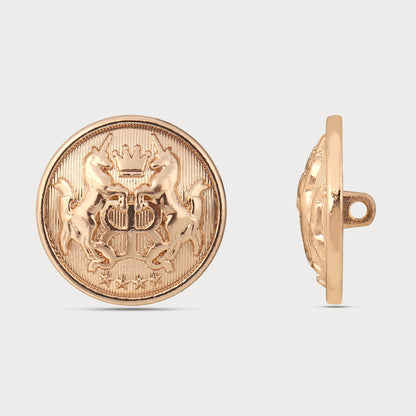 Exquisite Crafted Metal Buttons