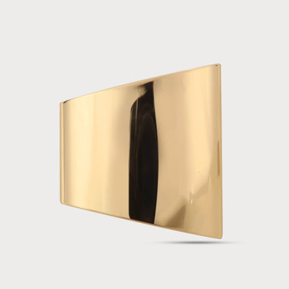 Chic Accent Luxe Smooth Gold Buckles