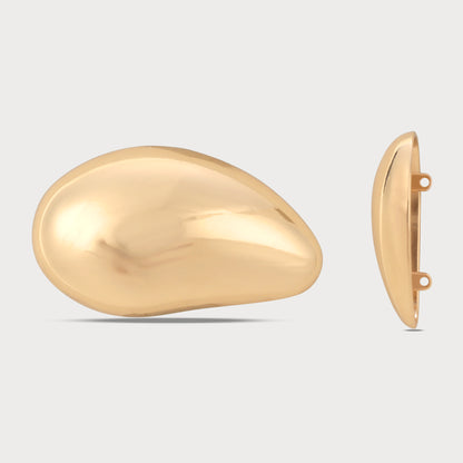 Luxury Oversized Golden Metal Buttons