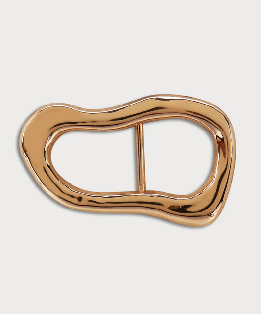 Gold Curve Buckle