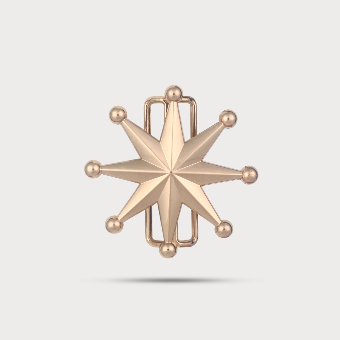 Studio Designer Star Metal Buckle