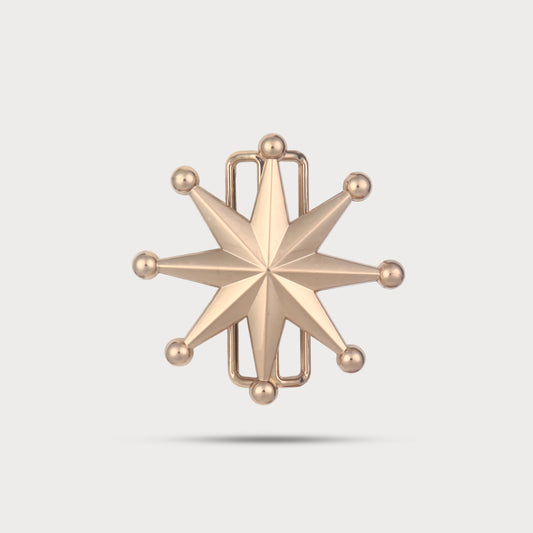 Studio Designer Star Metal Buckle