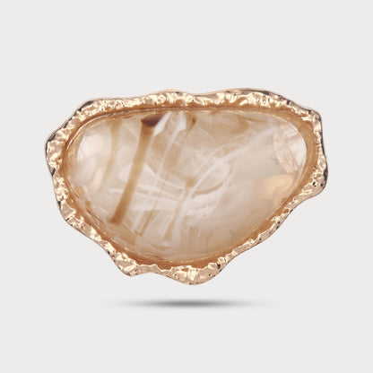 Premium Amber Crystal Buckle