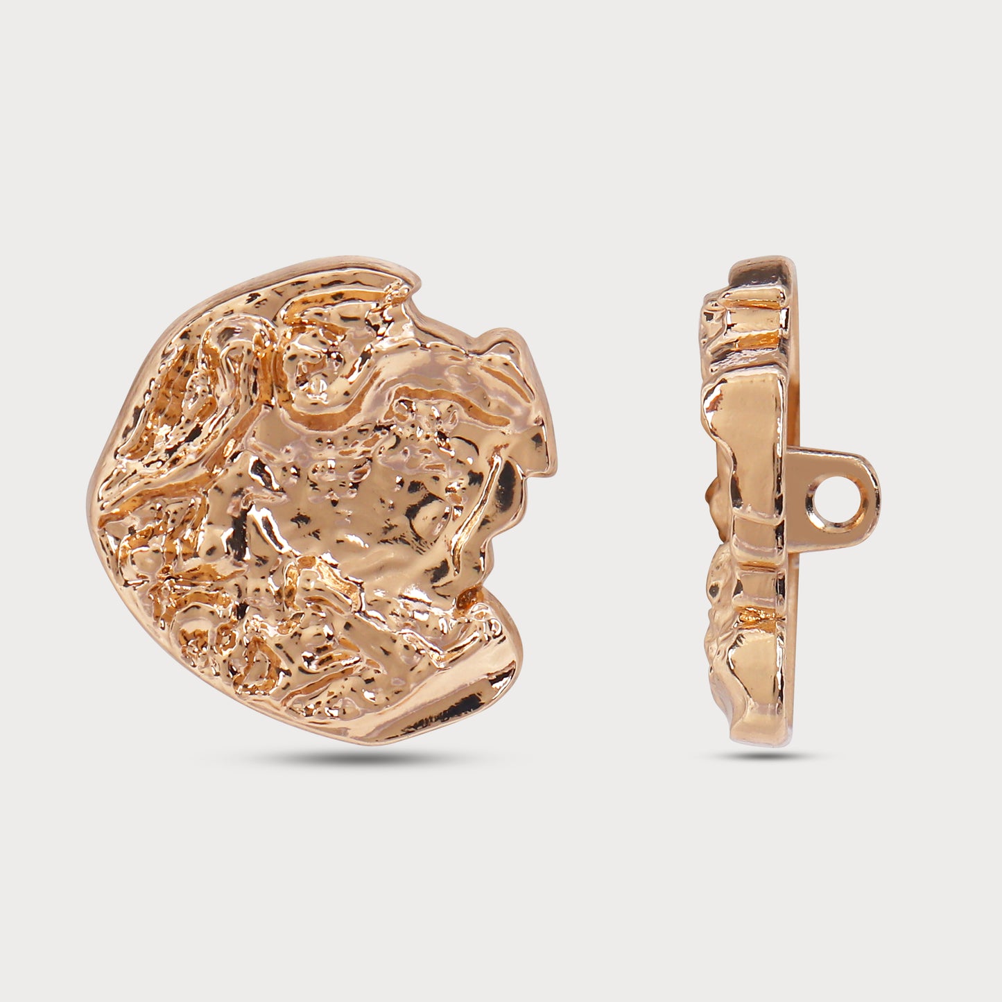 Modern Gold Pop Statement Buttons