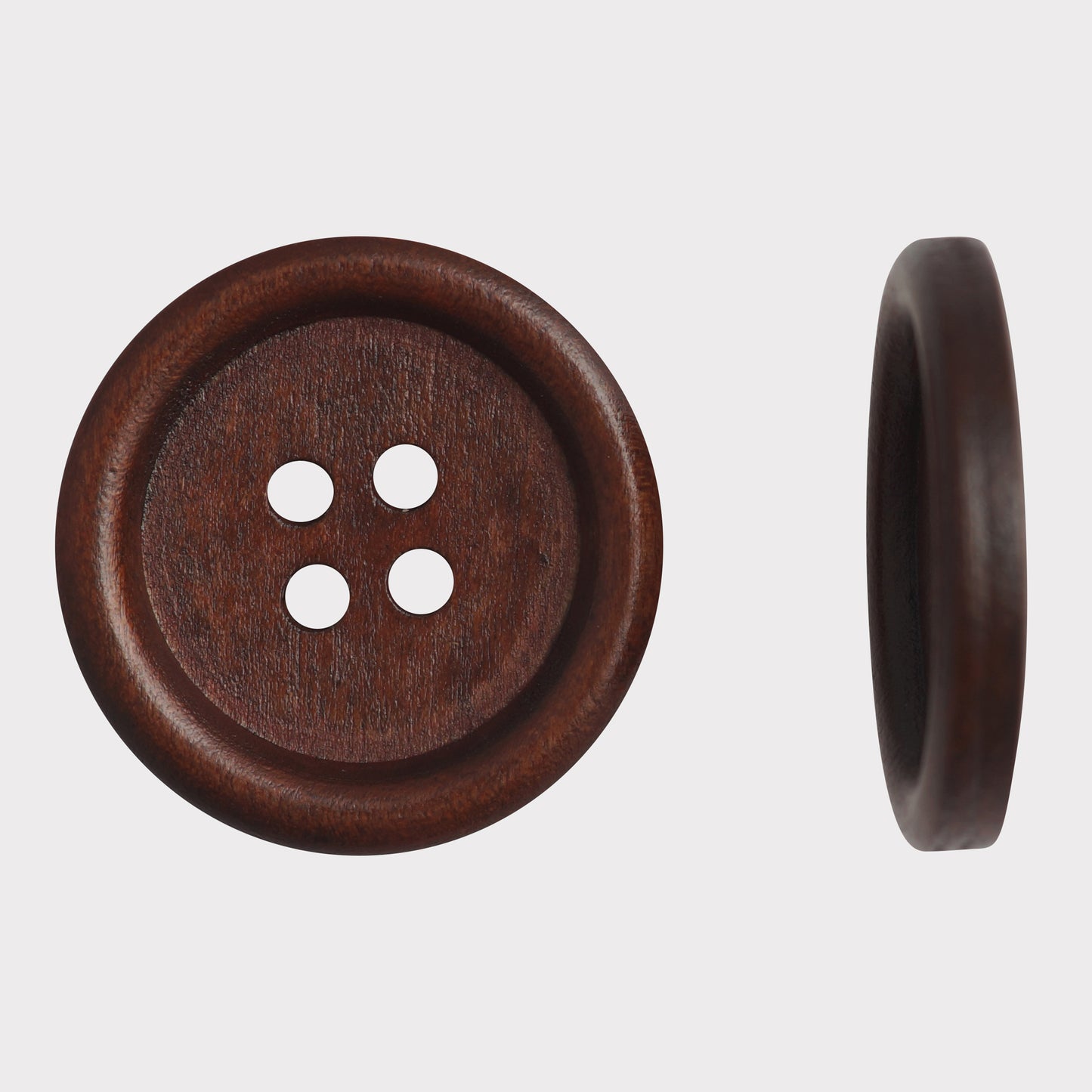 Natural Eco-Friendly Wood Buttons (Pack of 25 Pcs)