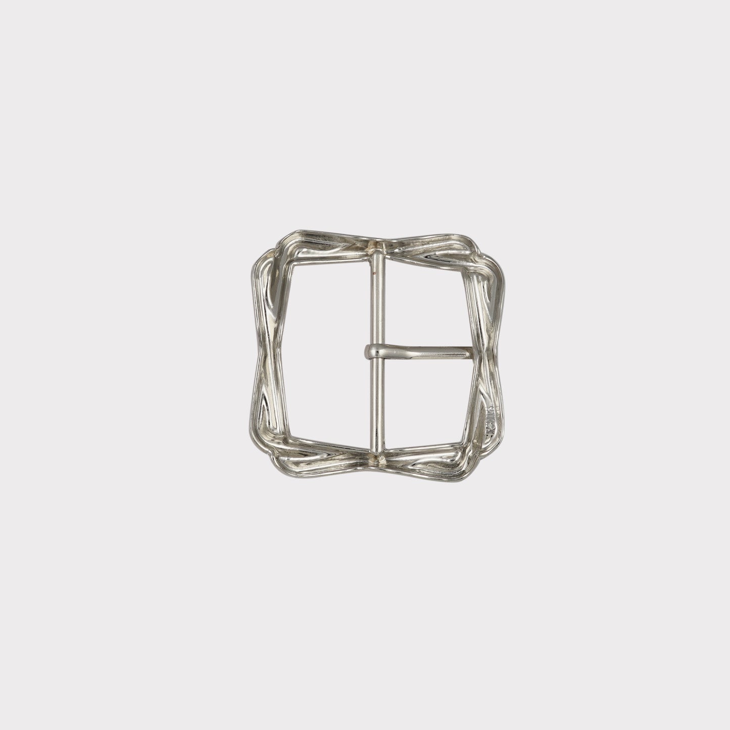 Square Shape Silver Belt Buckle (Pack of 1 Pc)