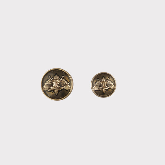 Metal Button for Coat (7 Big & 6 Small)