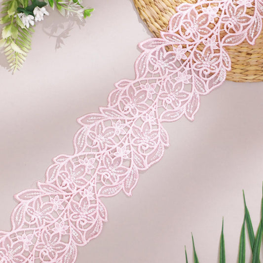 Art Deco Organza Lace in Designer Accents