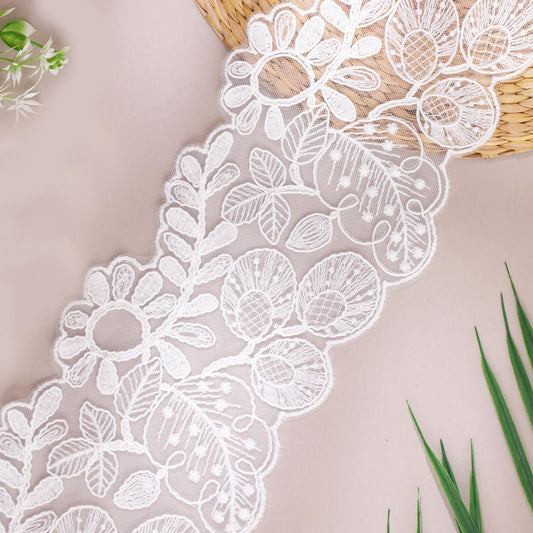 Textured Broad Organza Lace