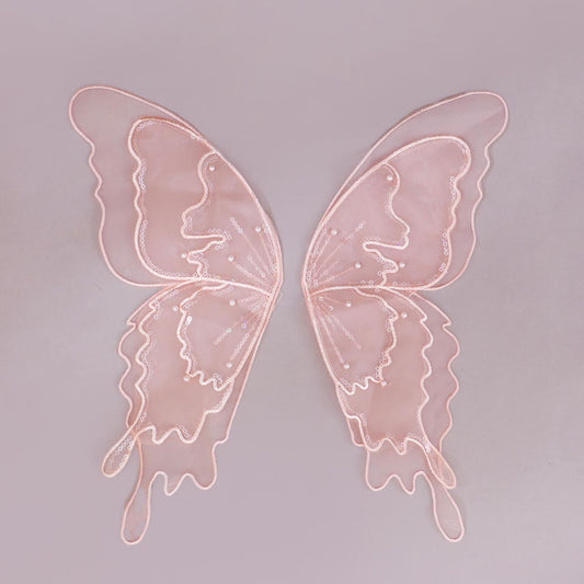 Premium Organza Designer Butterfly Patch