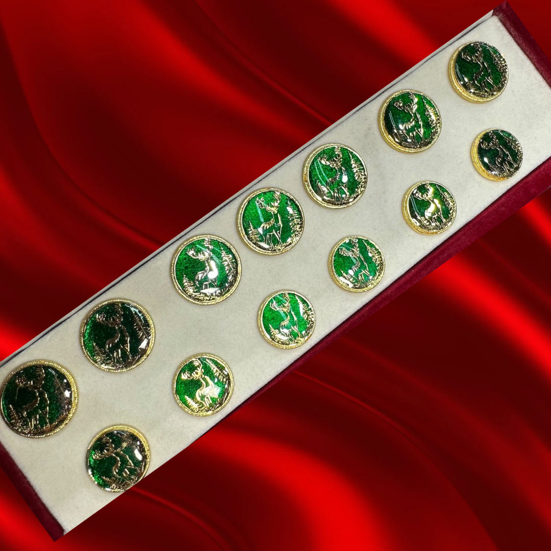 Sherwani Button (7 Big & 6 Small Pcs)