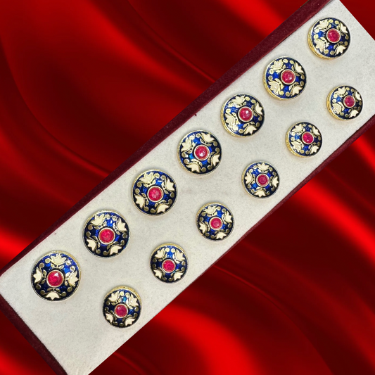 Sherwani Button (7 Big & 6 Small Pcs)