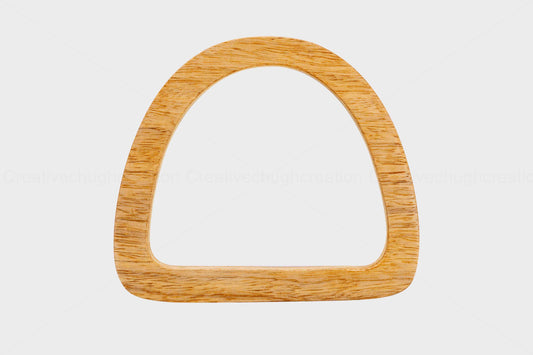Wooden Handle For Bag (Pack Of 2 Pcs)