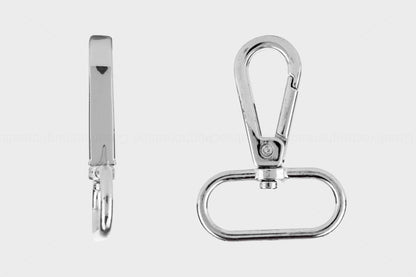 Silver Snap Hook Bag Accessory (Pack of 2 Pcs)