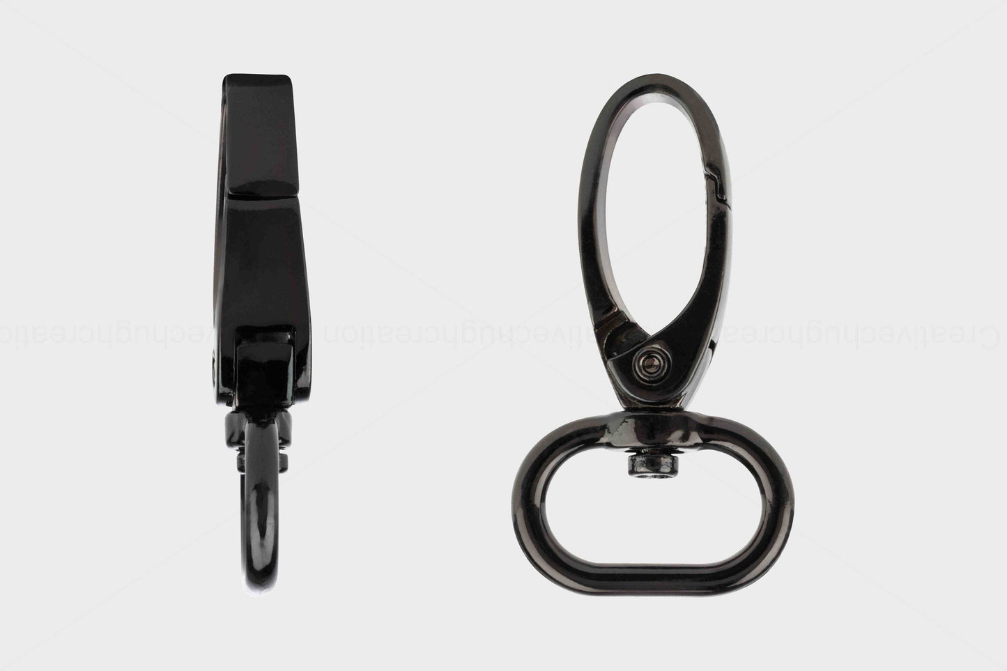 Black Bag Hook & Connector (Pack Of 4 Pcs)