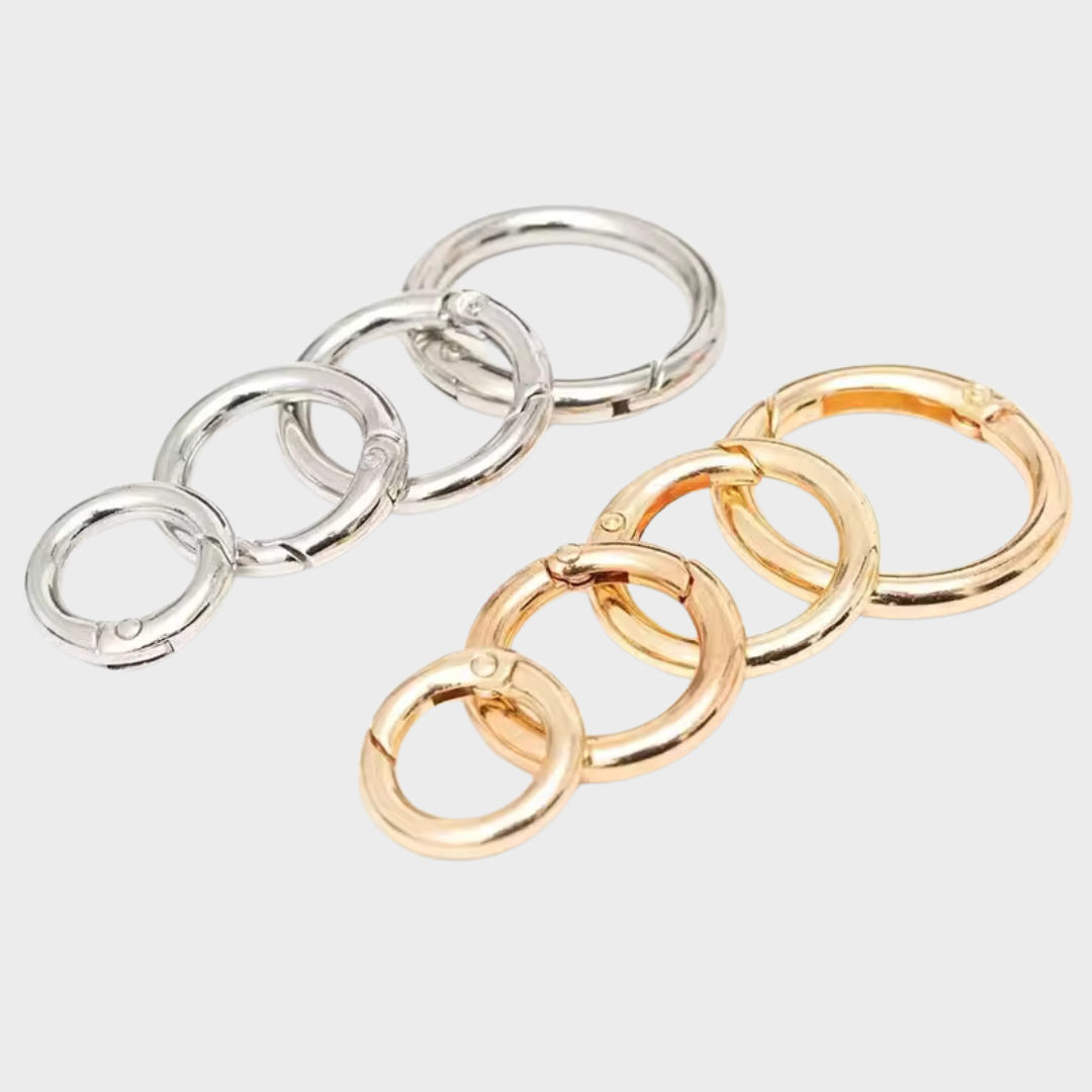 Premium Quality Round Metal Open & Close Ring – SMD TRIMS