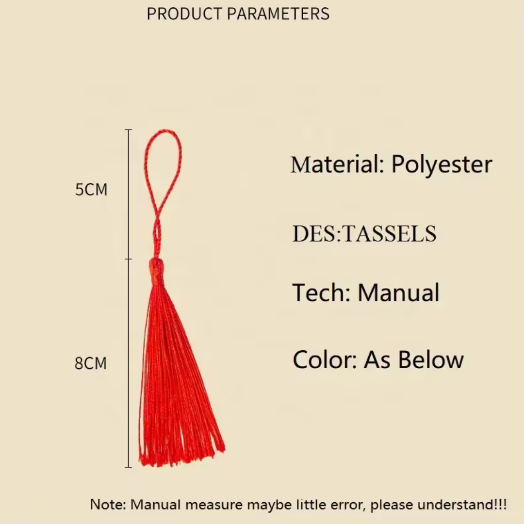 Colored Designer Wear Tassels (Pack of 5 pcs)