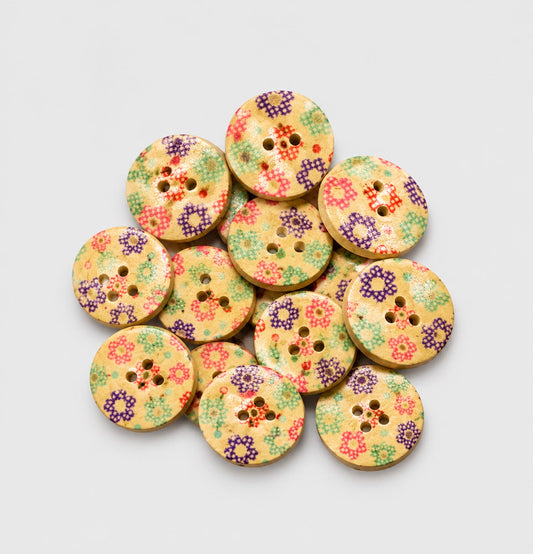 Wood Button Collection
