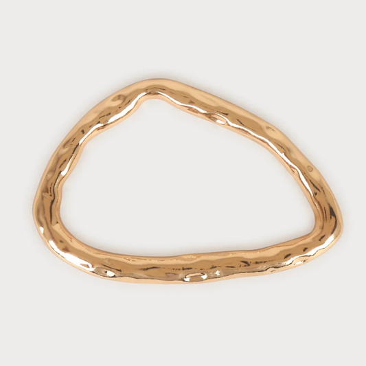 Distinctive Gold Buckle for Designer Leather Goods